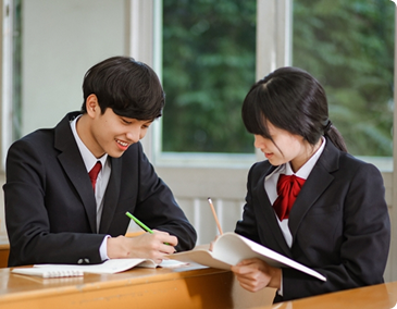 高校生の学習風景